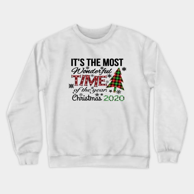 Christmas 2020, Most Wonderful Time Of The Year 2020, Matching Family Christmas Crewneck Sweatshirt by Rabie